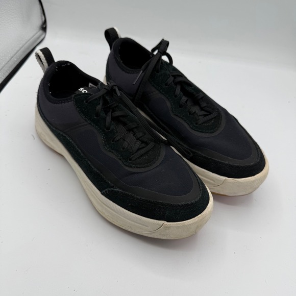 Sorel Women's Ona 503 Black Lace Up Chunky Platform Sneakers Size 7 - Picture 2 of 6